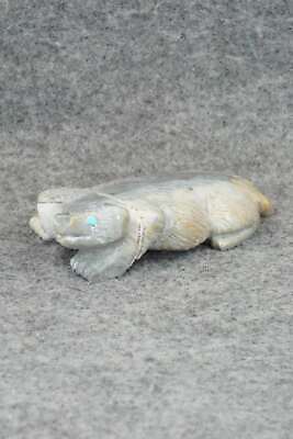 Badger Zuni Fetish Carving - Derrick Kaamasee