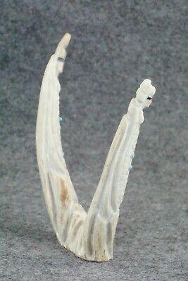 Corn Maiden Zuni Fetish Carving - Derrick Kaamasee - High Lonesome Trading