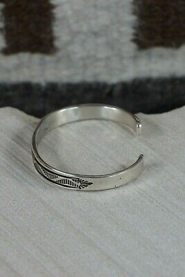 Sterling Silver Bracelet - Bruce Morgan - Navajo - High Lonesome Trading
