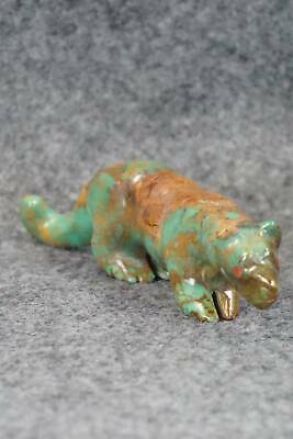 Mountain Lion Zuni Fetish Carving - Andres Quandelacy