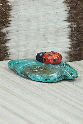 Ladybug Zuni Fetish Carving - Reynold Lunasee