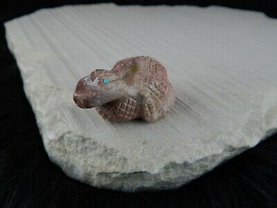 Rattlesnake Zuni Fetish Carving - Farlan Quam - High Lonesome Trading