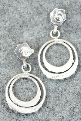Coral & Sterling Silver Earrings - Michelle Peina