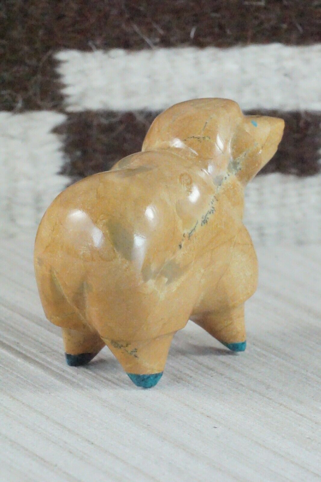 Sheep Zuni Fetish Carving - Enrike Leekya