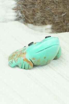 Frog Zuni Fetish Carving - Reynold Lunasee