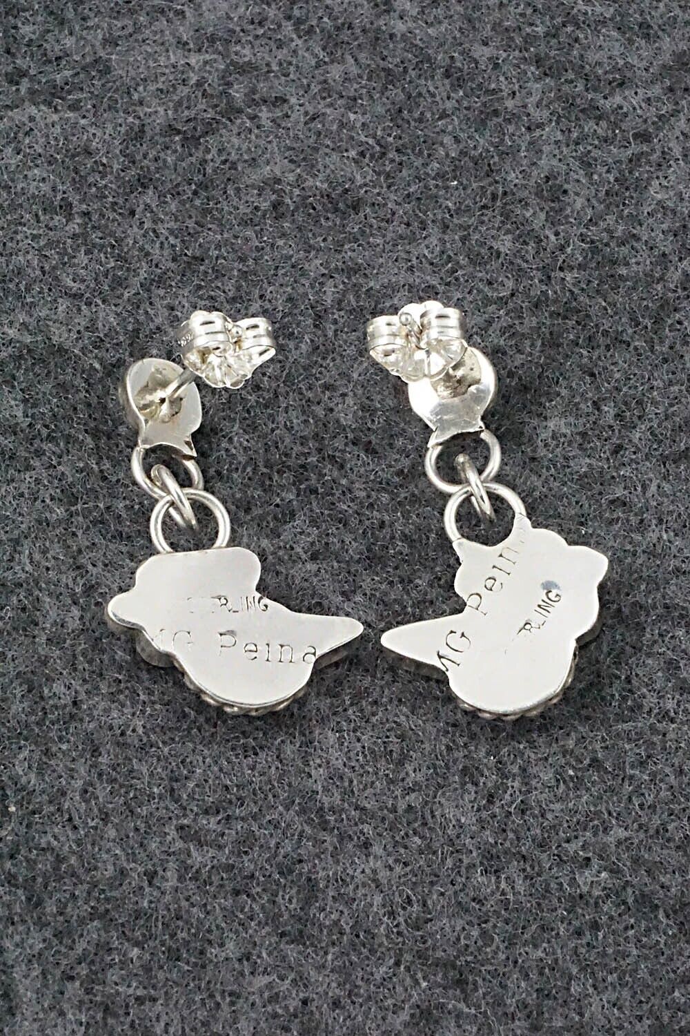 Multi Stone & Sterling Silver Earrings - Michelle Peina