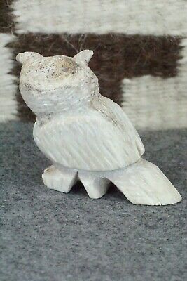 Owl Zuni Fetish Carving - Allison White