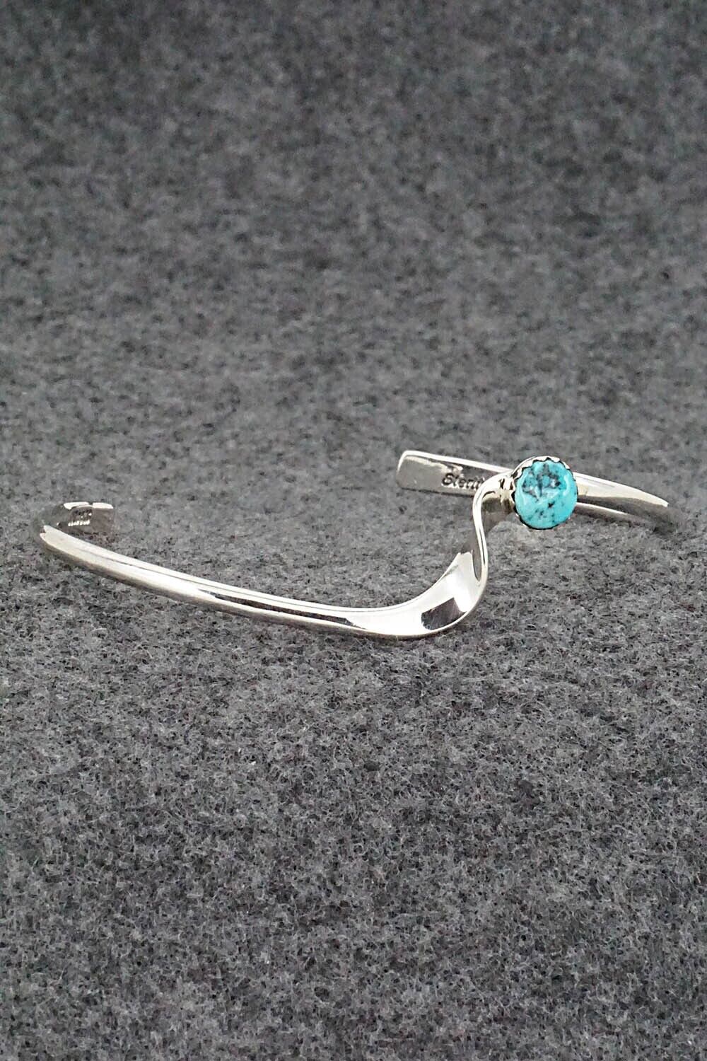 Turquoise & Sterling Silver Bracelet - Yolanda Skeets