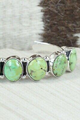Turquoise & Sterling Silver Bracelet - Thomas Yazzie - High Lonesome Trading