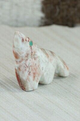 Wolf Zuni Fetish Carving - Daniel Chattin