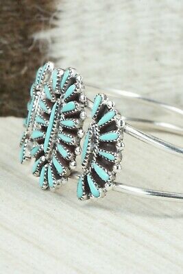 Turquoise & Sterling Silver Bracelet - Judy Wallace