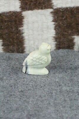 Owl Zuni Fetish Carving - Edison Bobelu