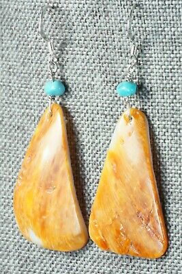 Spiny Oyster & Sterling Silver Earrings - Louise Joe