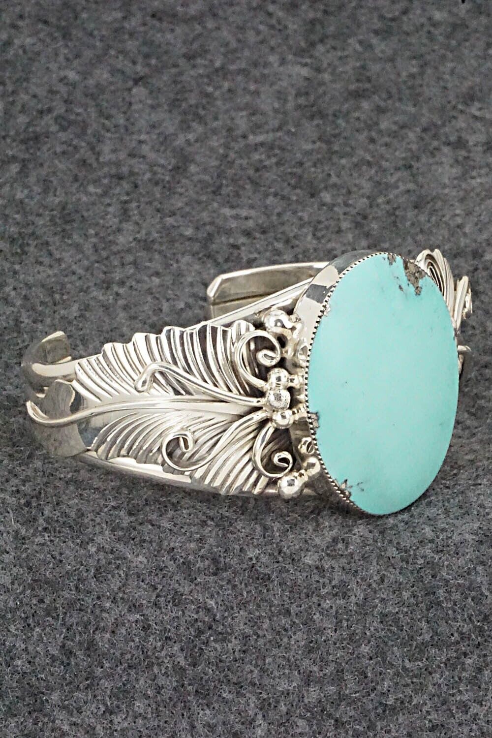Turquoise & Sterling Silver Bracelet - Gilbert Smith