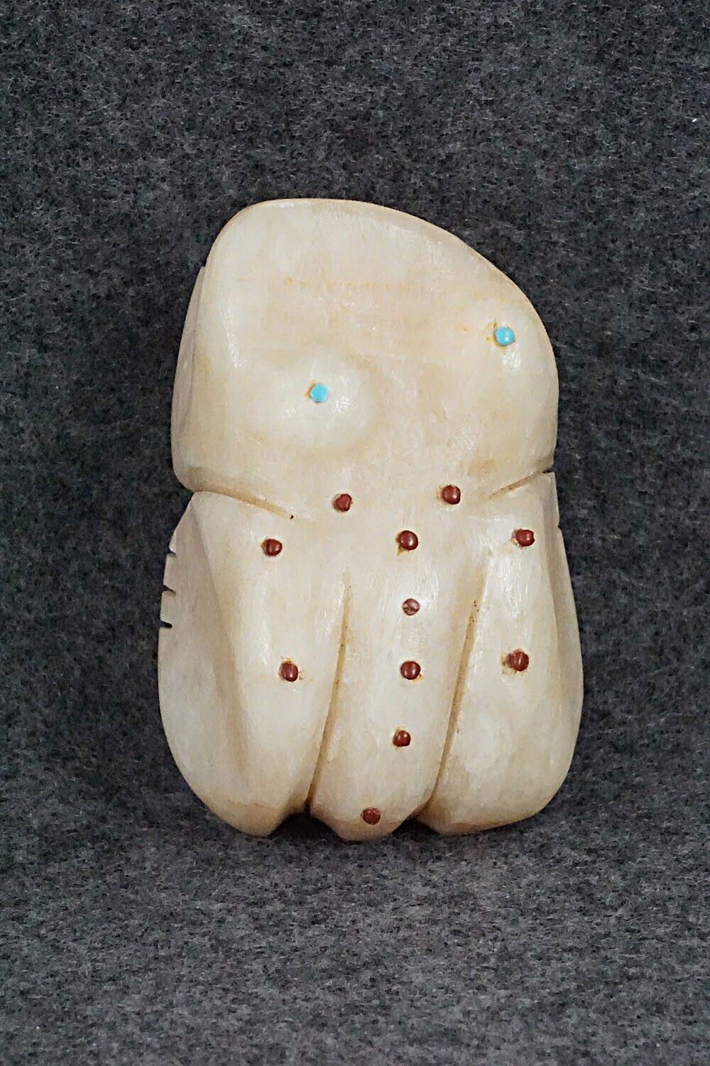 Frog Zuni Fetish Carving - Tyrone Poncho