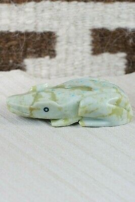 Frog Zuni Fetish Carving - Alex Tsethlikai - High Lonesome Trading