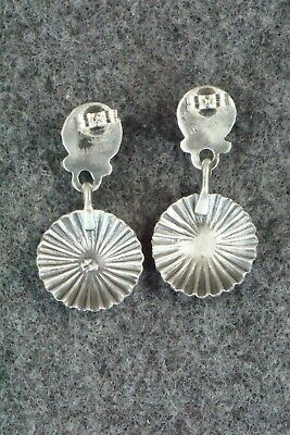 Turquoise & Sterling Silver Earrings - Adelia Yazzie