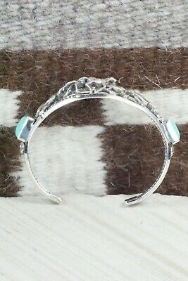 Turquoise & Sterling Silver Bracelet - Bobby Platero