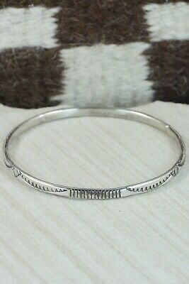 Sterling Silver Bangle - Elaine Tahe