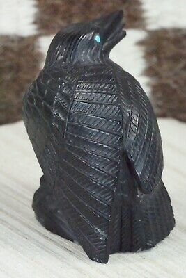 Crow Zuni Fetish Carving - Derrick Kaamasee