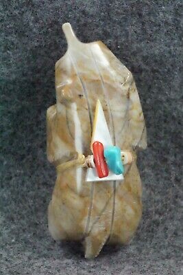 Badger Zuni Fetish Carving - Stewart Alanzo