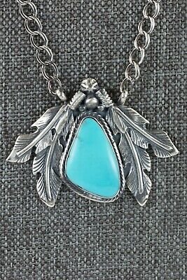 Navajo Turquoise & Sterling Silver Necklace - Annie Spencer