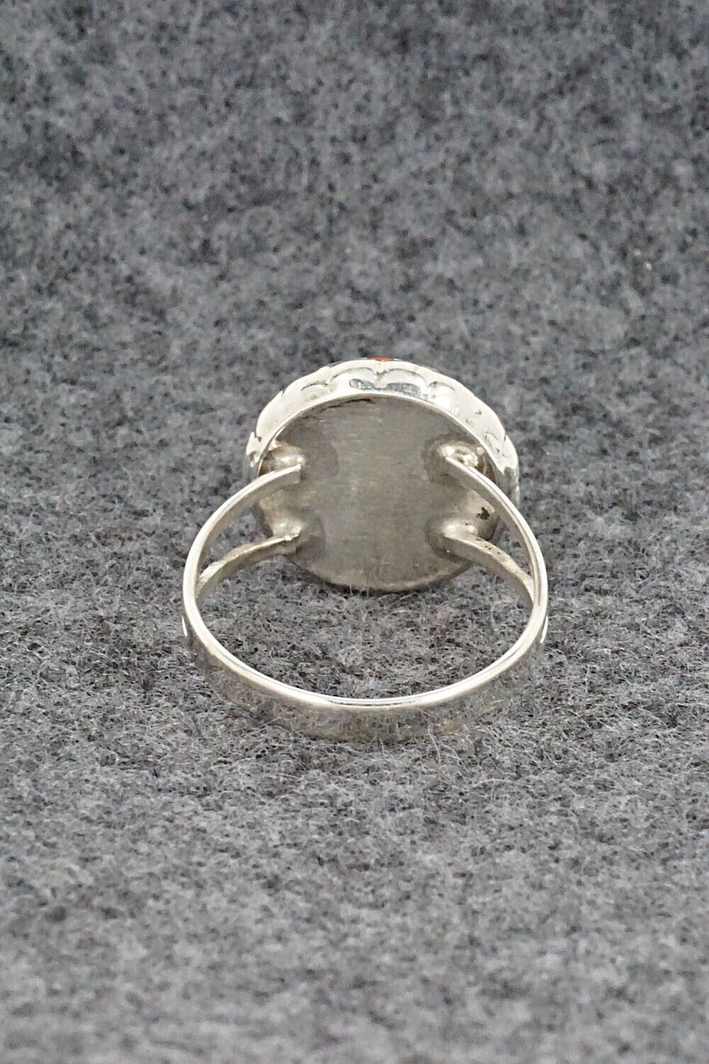 Multi Stone & Sterling Silver Ring - Ruddell Lonjose - Size 7.25