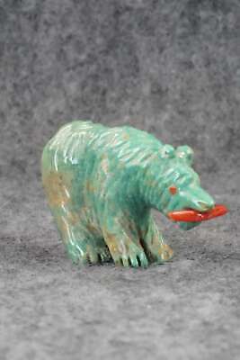 Bear Zuni Fetish Carving - Andres Quandelacy