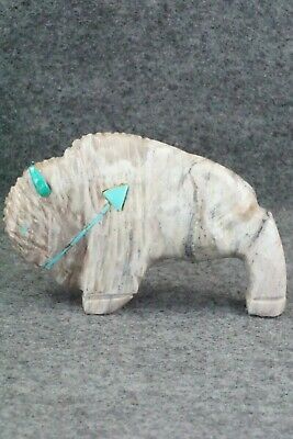 Buffalo Zuni Fetish Carving - Kevin Quam