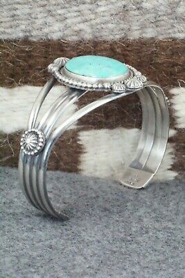 Turquoise and Sterling Silver Bracelet - Michael Calladitto