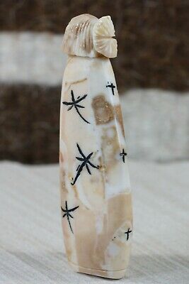 Corn Maiden Zuni Fetish Carving - Sandra Quandelacy
