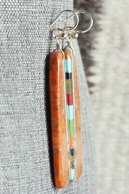 Multi Stone & Sterling Silver Earrings - Ronald Chavez