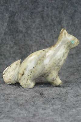 Wolf Zuni Fetish Carving - Brian Yunie
