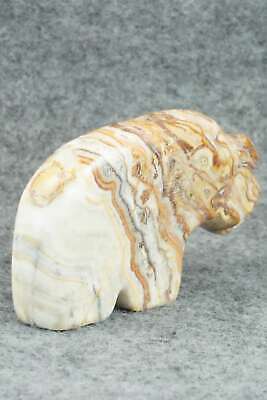 Bear Zuni Fetish Carving - Reynold Lunasee