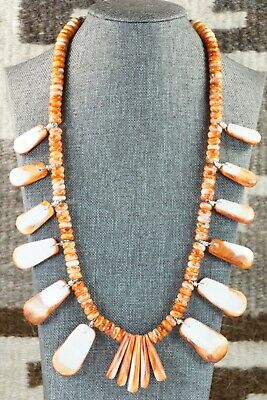 Santo Domingo Spiny Oyster Necklace - Lupe Lovato