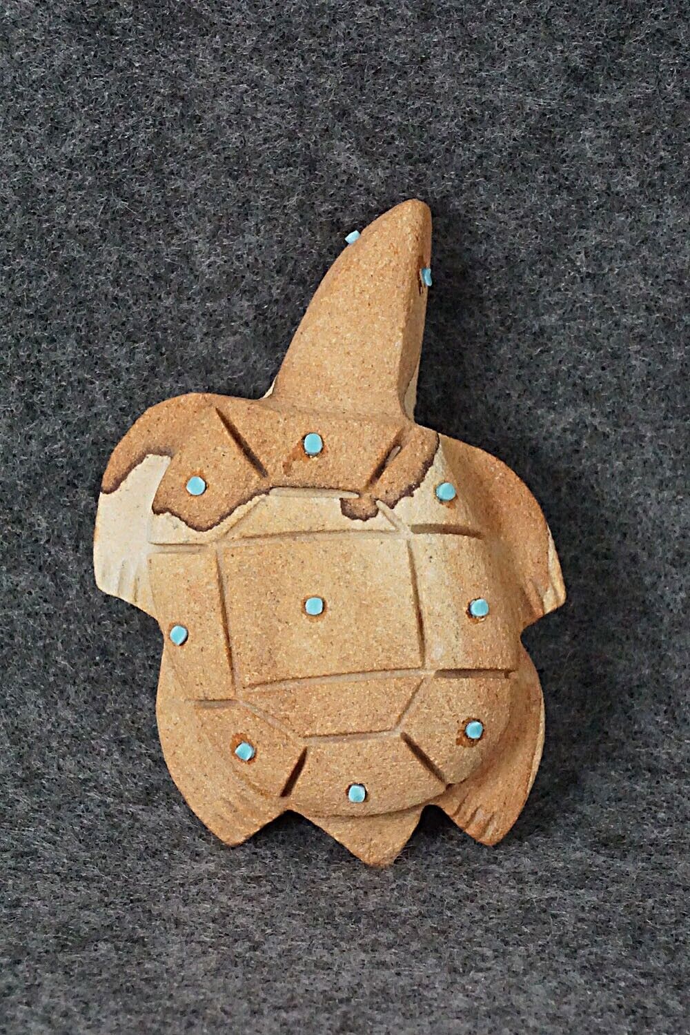Turtle Zuni Fetish Carving - Brandon Phillips
