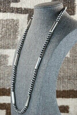 Navajo Sterling Silver Pearl Necklace - Presley Haley