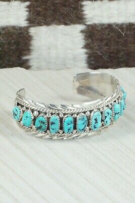 Turquoise & Sterling Silver Bracelet - Anthony Brown