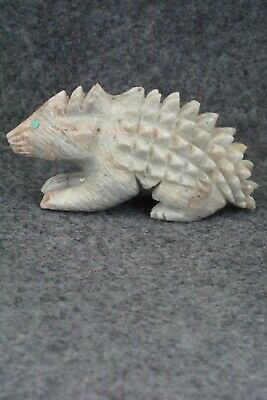 Porcupine Zuni Fetish Carving - Jonas Hustito