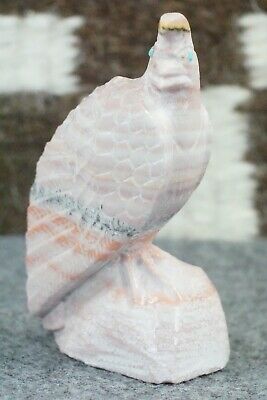 Quail Zuni Fetish Carving - Derrick Kaamasee