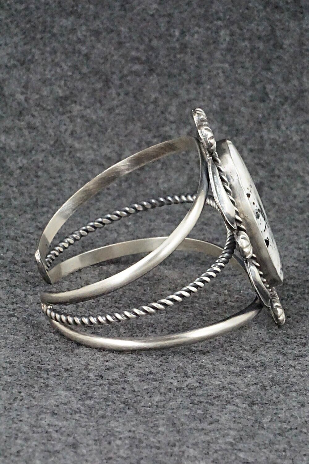 White Buffalo & Sterling Silver Bracelet - Jeff James