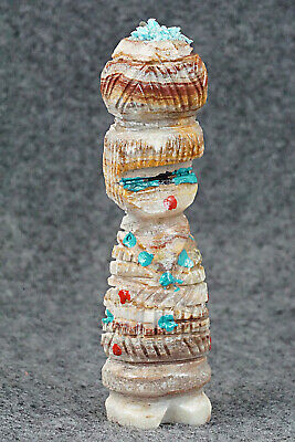 Corn Maiden Zuni Fetish Carving - Carl Etsate
