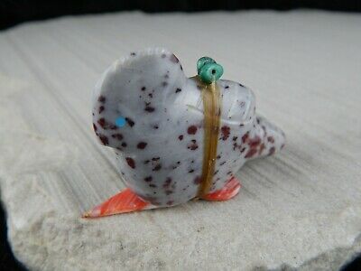 Bird Zuni Fetish Carving - Daphie Quam - High Lonesome Trading