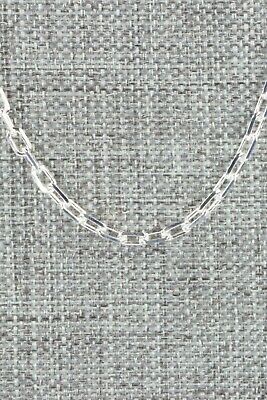 Sterling Silver Chain Necklace - Sterling Silver 20"