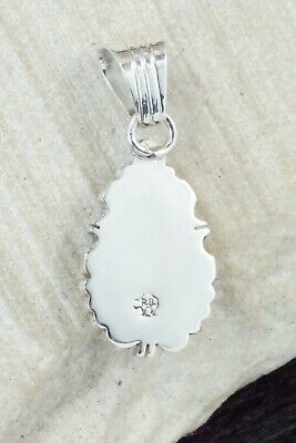 Turquoise and Sterling Silver Pendant - Daniel Benally