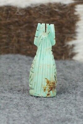 Corn Maiden Zuni Fetish Carving - Carl Etsate