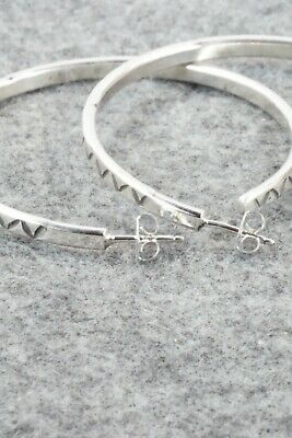 Sterling Silver Earrings - Elaine Tahe