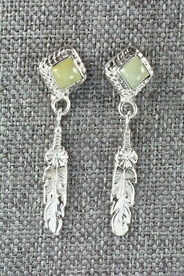 Turquoise & Sterling Silver Earrings - Anissa Martinez