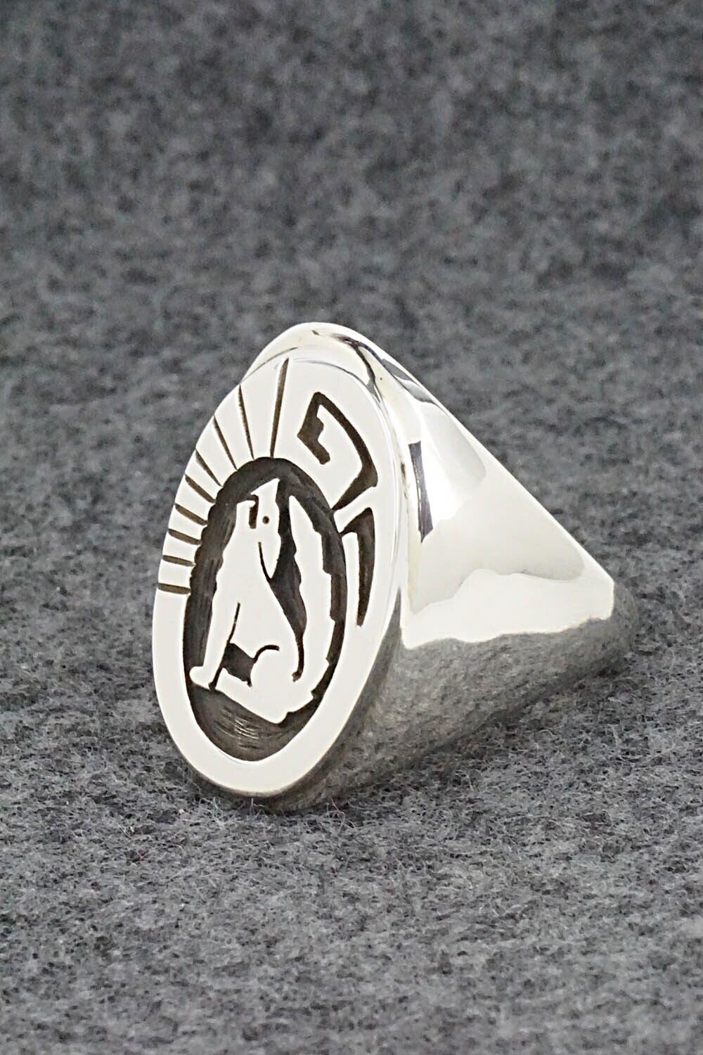 Sterling Silver Ring - Calvin Peterson - Size 10.25