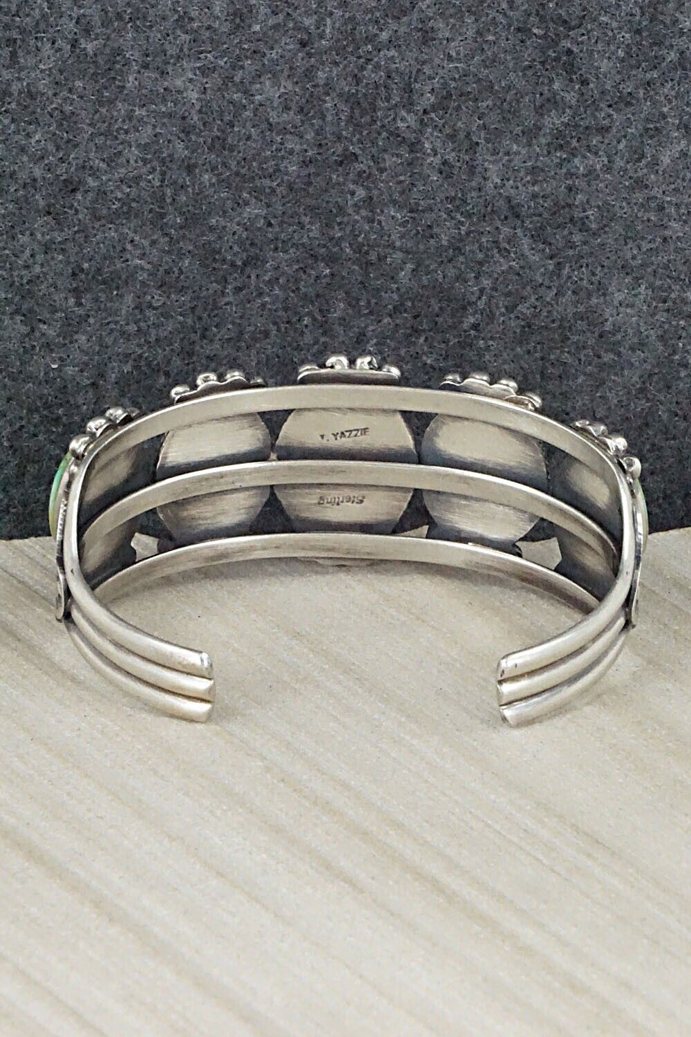 Turquoise & Sterling Silver Bracelet - Thomas Yazzie